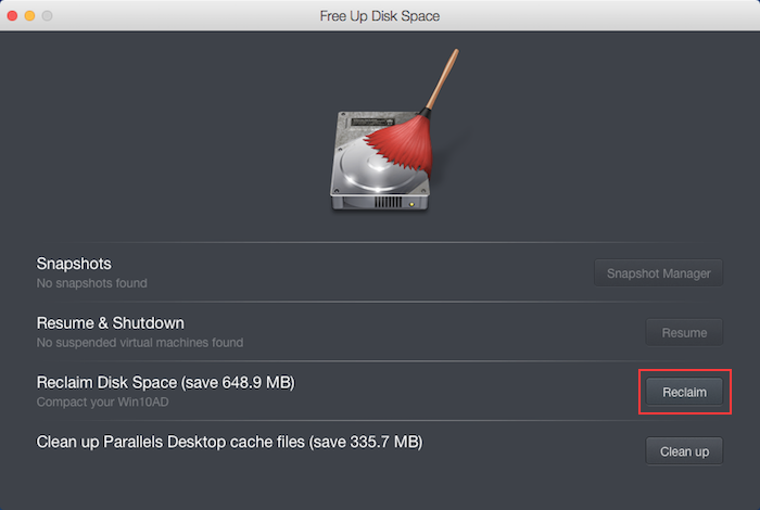 Clear disk space on mac