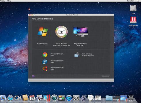 Parallels desktop 7 software for mac os x 10.9